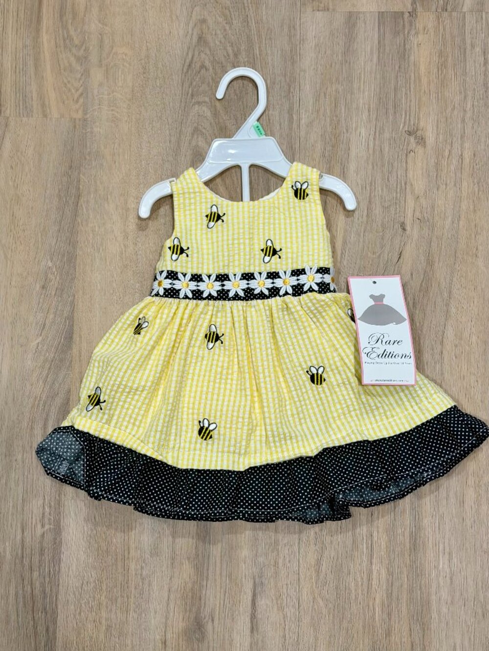 Rare Editions Baby Girls' Dress & Diaper Cover Set